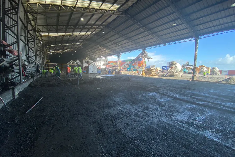 Repavimentación de Taller Mecánico Bodega 7, Puerto Coronel - imagen 8