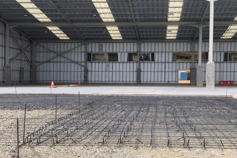 Construcción de calle de acceso Puerto Seco CLC, Puerto Coronel
