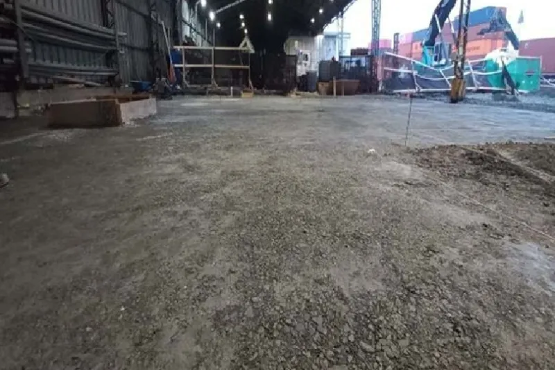 Repavimentación de Taller Mecánico Bodega 7, Puerto Coronel - imagen 4